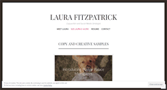 Desktop Screenshot of laurakfitzpatrick.com